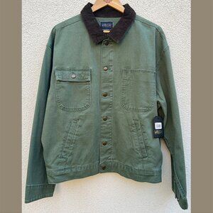 NWT Men’s Large Green Chore Jacket